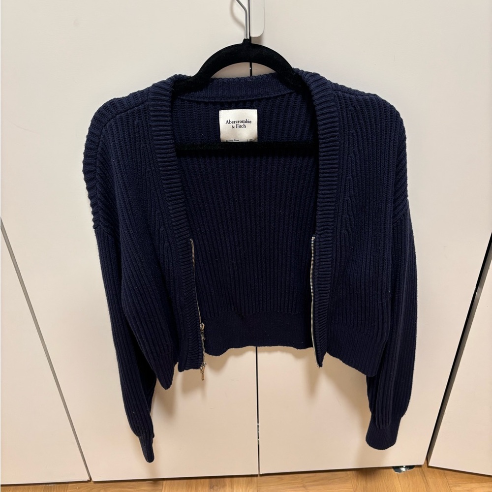 Abercrombie Zip-Up Cardigan